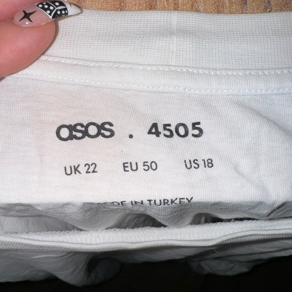 ASOS white t-shirt. Size:18 - Picture 5 of 5